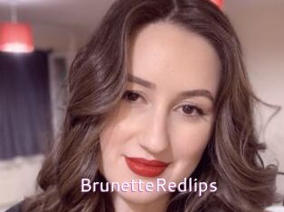 BrunetteRedlips