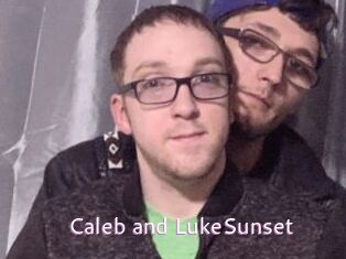 Caleb_and_LukeSunset