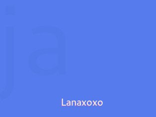 Lanaxoxo