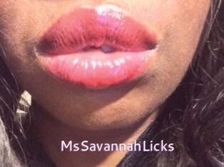 MsSavannahLicks