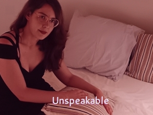 Unspeakable